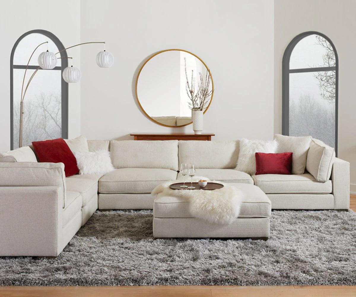 Sheepskin Throw - Ivory - Image 4