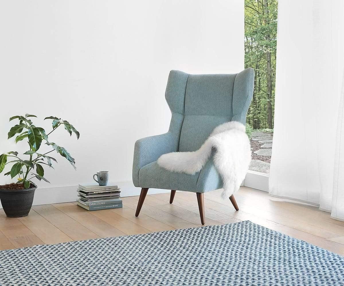 Sheepskin Throw - Ivory - Image 8