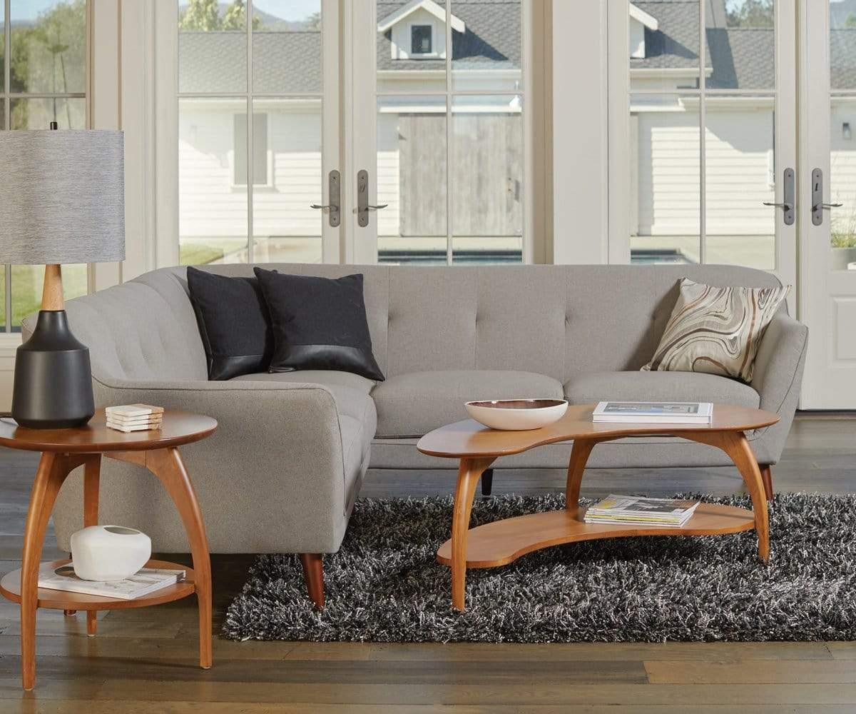 Wood Castle Tibro Coffee Table With Shelf - Image 3